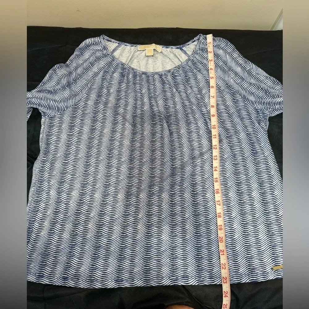 🔥Michael Kors Blue Striped Women's Top🔥